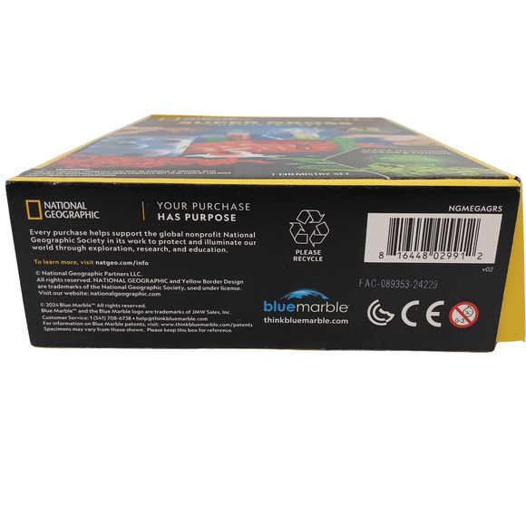 National Geographic Super Gross Chemistry Set STEM Kids Science Kit 45 Experimen - Picture 6 of 6